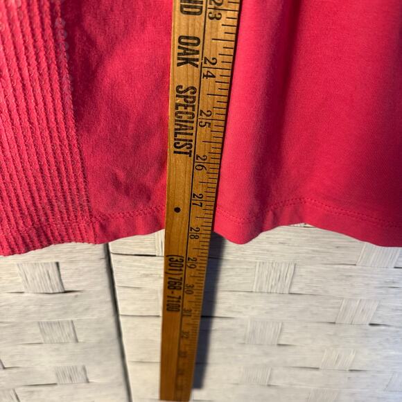 Chico’s women’s T-shirt sequin front pink dressed up casual feminine Normcore - Picture 6 of 8